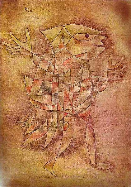 Paul Klee Little Jester in a Trance oil painting picture